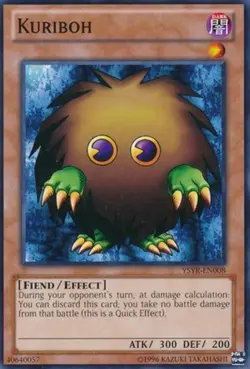 Kuriboh - YSYR-EN008 - Common - Unlimited Edition NM Yugioh Starter Deck: Yugi R - Image 1