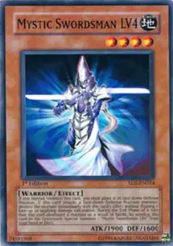 Mystic Swordsman LV4 - SD5-EN014 - Common - 1st Edition DMG Yugioh Starter Deck - Image 1