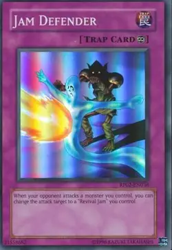 Jam Defender - RP02-EN036 - Super Rare - Unlimited Edition NM Yugioh Retro Pack - Image 1