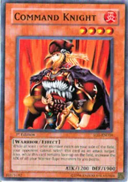 Command Knight - SD5-EN008 - Common - 1st Edition DMG Yugioh Starter Deck Cards - Image 1