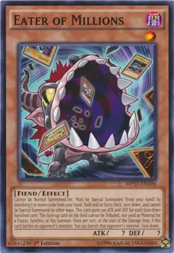 Eater of Millions - MP17-EN196 - Common - 1st Edition NM Yugioh 2017 Mega-Tin Me - Image 1