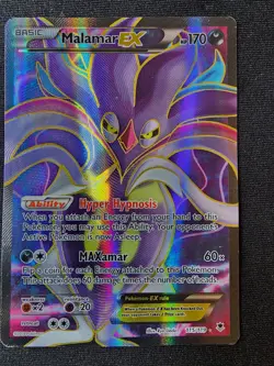 Pokemon Malamar-EX TCG Card Phantom Forces 115/119 Holo Full Art Ultra Rare - Image 1