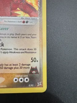 Team Magma's Groudon 9/95 Celebrations Classic Collection Holo Pokemon Card - Image 3