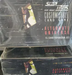 Star Trek CCG ALTERNATE UNIVERSE 15 Card Expansion Set (36 Packs) - Image 1
