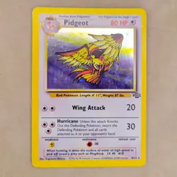 Pidgeot 8/64 Holo Rare Jungle Set Unlimited Edition Pokemon Card 1999 WOTC LP - Image 1