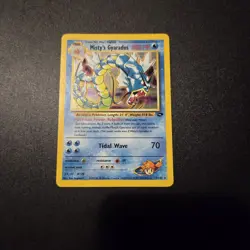 Pokemon Card - Misty's Gyarados 13/132 Gym Challenge Holo Rare WOTC - NM - Image 1