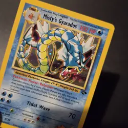 Pokemon Card - Misty's Gyarados 13/132 Gym Challenge Holo Rare WOTC - NM - Image 3