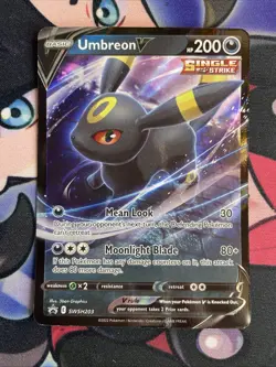 Umbreon V SWSH203 SWSH: Sword & Shield Promo Cards Holo Nm - Image 1