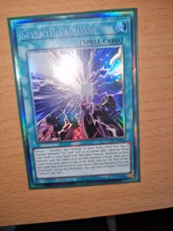 MZTM-EN016 Seventh Tachyon : Collector's Rare Card : 1st Edition Near Mint - Image 1