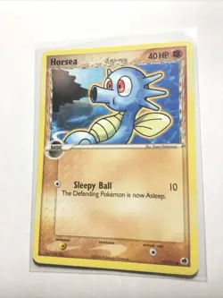 HORSEA - 50/101 - EX Dragon Frontiers - Pokemon Card - LP - Image 1
