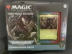 MTG Magic The Gathering Warhammer 40,000 Tyranid Swarm SEALED Commander Deck - Image 1