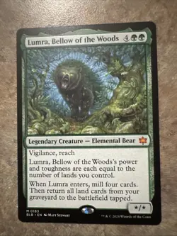 Lumra, Bellow of the Woods Bloomburrow Regular NM - Image 1