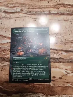 Boseiju, Who Endures (Borderless) Kamigawa: Neon Dynasty Regular - Image 1