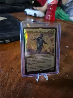 MTG Marvel Cosmic Spider-Man M0127 (Foil) Universes Beyond Mythic Rare - Image 2