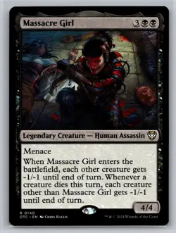 Massacre Girl R Commander: Outlaws of Thunder Junction 140 NM - Image 1