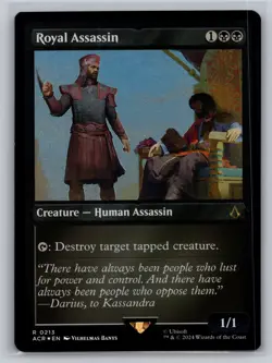 Royal Assassin (Foil Etched) R Universes Beyond: Assassin's Creed 213 NM - Image 1