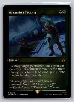 Assassin's Trophy (Foil Etched) R Universes Beyond: Assassin's Creed 228 NM - Image 1