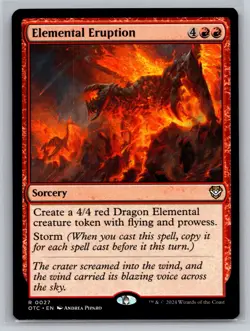 Elemental Eruption R Commander: Outlaws of Thunder Junction 27 NM - Image 1