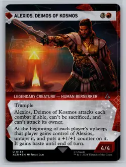 Alexios, Deimos of Kosmos (Showcase) U Universes Beyond: Assassin's Creed 134 NM - Image 1
