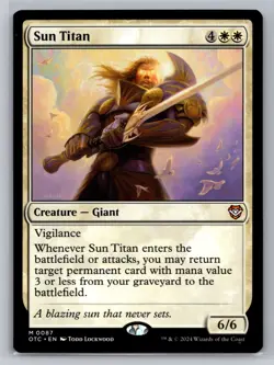 Sun Titan M Commander: Outlaws of Thunder Junction 87 NM - Image 1
