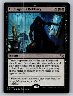 Outrageous Robbery R Murders at Karlov Manor Normal 97 NM - Image 1