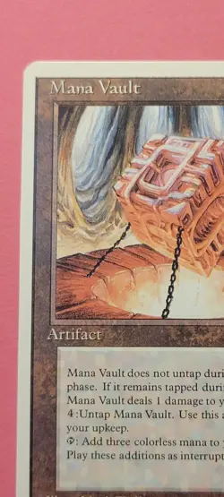 Mana Vault Fourth Edition 4th MTG Magic the Gathering Mark Tedin - Image 2