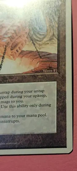 Mana Vault Fourth Edition 4th MTG Magic the Gathering Mark Tedin - Image 4