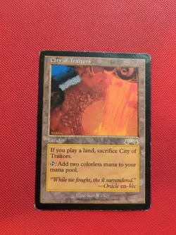 City Of Traitors MP/HP Exodus MtG Magic - Image 1