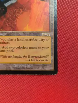 City Of Traitors MP/HP Exodus MtG Magic - Image 5