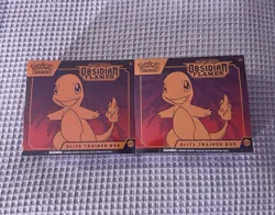 Pokemon TCG Obsidian Flames Elite Trainer Box x2 - Image 1