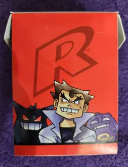 Pokemon Team Rocket Deck Box WOTC 1999 Gamefreak Nintendo *NICE* - Image 2