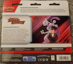 2x Pokemon 3er-Blister Karmesin & Purpur - Ewige Rivalen Zebritz&Kangama I NEU - Image 2