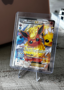 2016 Pokemon Flareon EX (Full Art) RC28-32 Generations: Radiant Collection Holo - Image 1