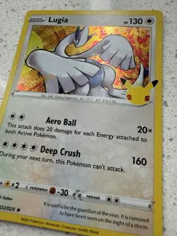 Pokemon TCG Lugia Celebrations Holo 022/025 - Image 2