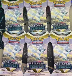Pokemon Lost Origin & Silver Tempest Sleeved Booster Packs 6 of Each - Image 1