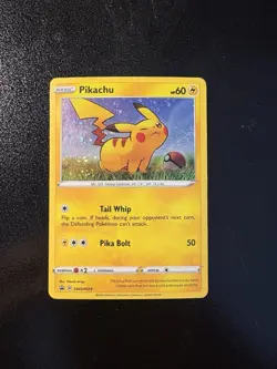 Pokemon TCG - Pikachu, Sword & Shield Promo, SWSH039, Black Star Promo SWIRL🌀🌀 - Image 1
