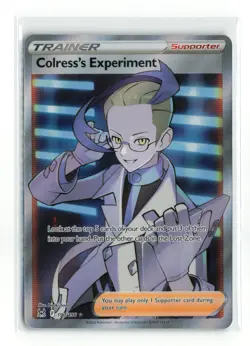 COLRESS'S EXPERIMENT 190/196 LOST ORIGINS POKEMON TCG LP - Image 1