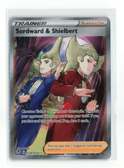 SORDWARD SHIELBERT TG28/TG30 FULL ART POKEMON TCG NM - Image 1