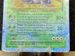 Nidoking (31/110) ~ DMG Legendary Collection 2002 Reverse Holo Rare Pokemon TCG - Image 5