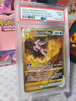 Pokemon Crown Zenith 🔥Origin Forme Palkia VSTAR (Secret) GG67/GG70🔥 PSA 9 MINT - Image 2
