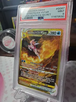 Pokemon Crown Zenith 🔥Origin Forme Palkia VSTAR (Secret) GG67/GG70🔥 PSA 9 MINT - Image 3