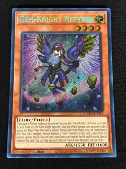 Yugioh Gem-Knight Nepyrim BLMM-EN021 1st Secret (NM) - Image 1