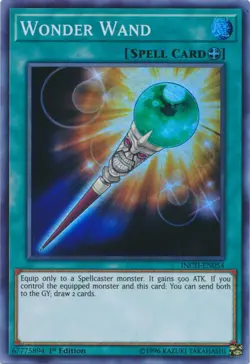1x (EX) Wonder Wand - INCH-EN054 - Super Rare - 1st Edition YuGiOh - Image 1