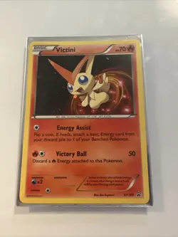 Victini - XY189 - Pokemon Promo XY Holo Rare Card LP - Image 5