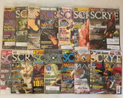 Vtg Scrye Magazine Lot Of 14. Various Issues. 2005-2006. Most Sealed With Cards. - Image 1
