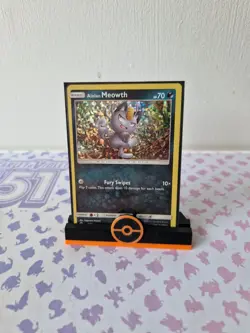 Alolan Meowth - 8/12 - McDonalds Promo - Holo - Pokemon Card - Image 1