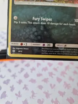 Alolan Meowth - 8/12 - McDonalds Promo - Holo - Pokemon Card - Image 3