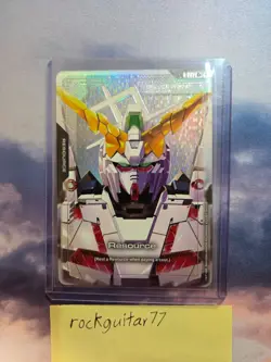 Gundam Card Game - Unicorn Resource R-003 - C+ Foil Alt Art GD01 English - Image 1