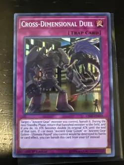 1ST EDITION CROSS-DIMENSIONAL DUEL 1996 LED2-EN033 YUGIOH CARD - Image 1