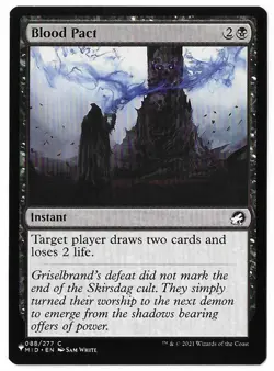MTG Blood Pact The List Mystery Booster 2 (MB2) Common Magic Card #088 Unplayed - Image 1